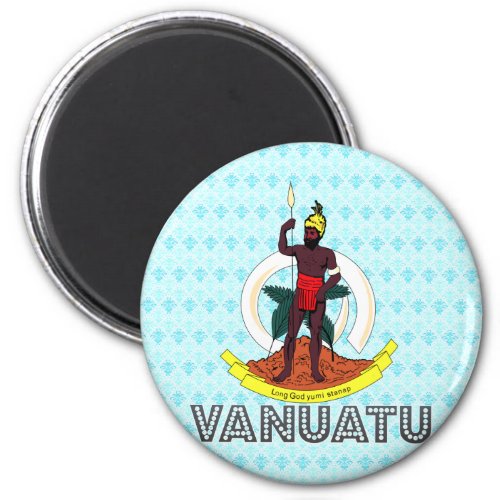 Vanuatu Coat of Arms Magnet