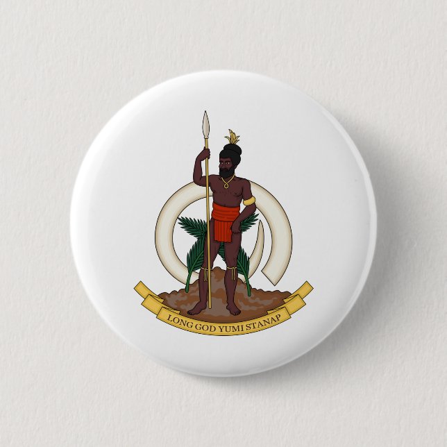 vanuatu emblem button (Front)