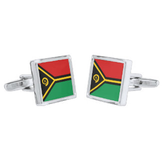 Vanuatu Flag Cufflinks