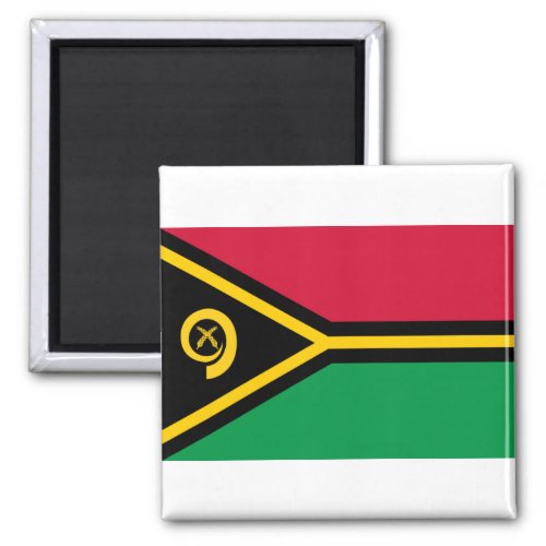 Vanuatu Flag Magnet
