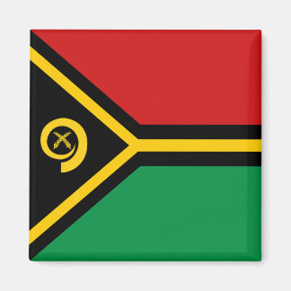 Vanuatu Flag Magnet