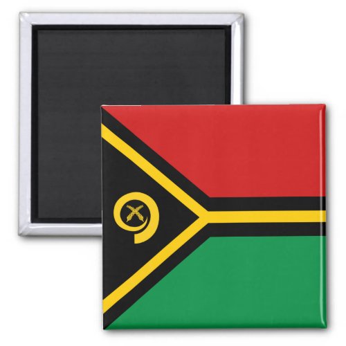 Vanuatu Flag Magnet