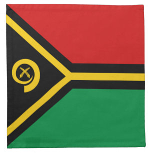 Vanuatu Flag Napkin