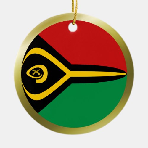 Vanuatu Flag Ornament