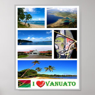 Vanuatu - I Love - Poster