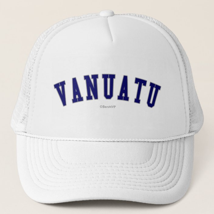 Vanuatu Trucker Hat