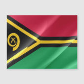 Vanuatu - Waving Flag - (Front)