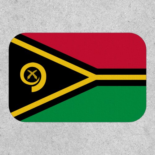 Vanuatuan Flag Flag of Vanuatu Patch