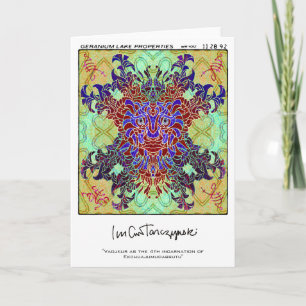 Vaojkur as the 4th incarnation of Ekchuajumudab Card