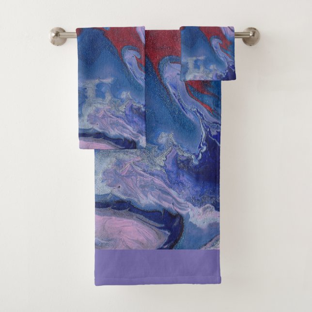 Vape Abstract Towels (Insitu)