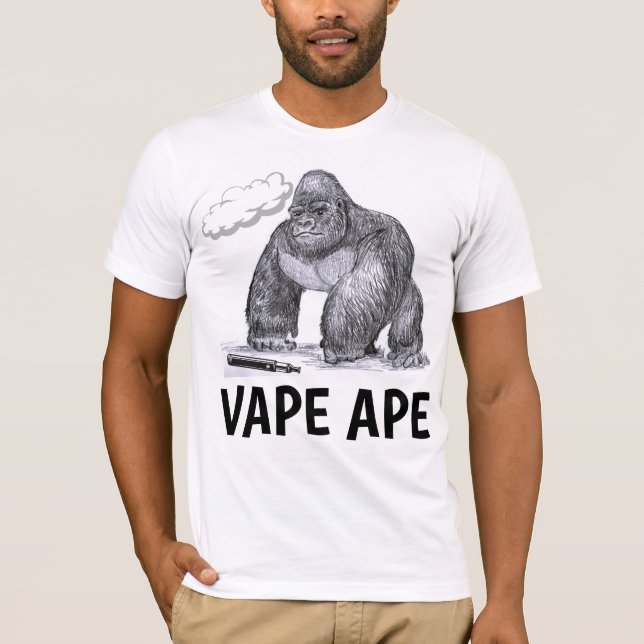 VAPE APE Funny T-Shirts (Front)