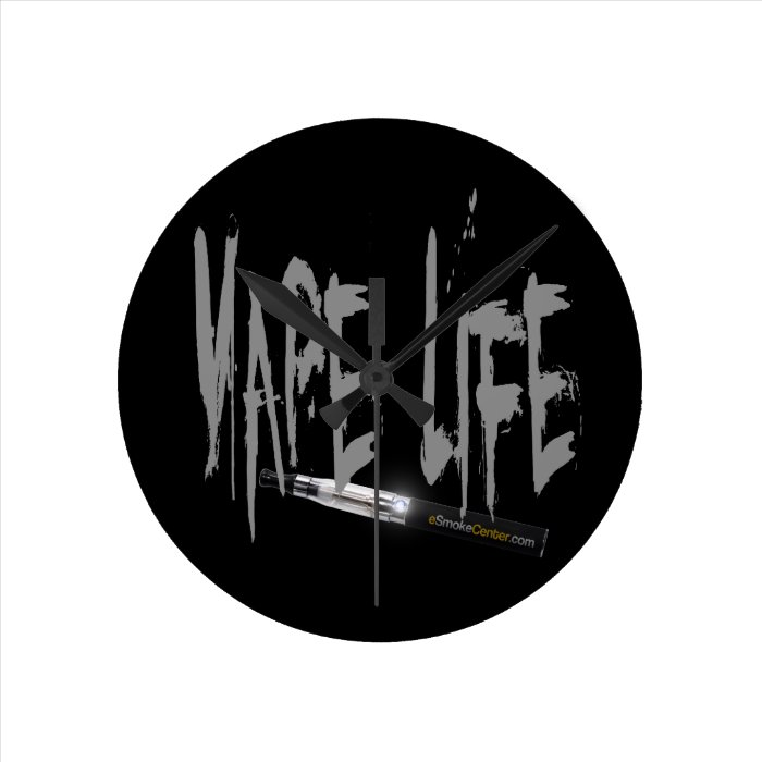 Vape Life Wall Clocks