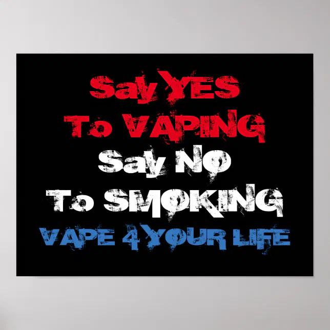 Vape On High Quality Poster | Zazzle