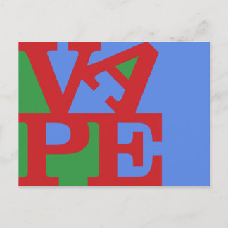 Vape postcard