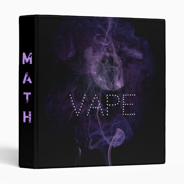 Vape Quote Avery Signature Binders (Front/Spine)