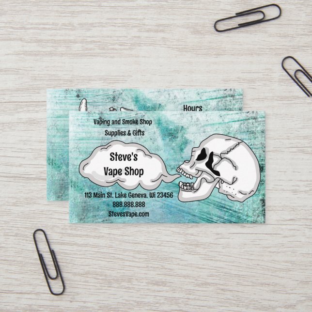 elfbar nachfüll pod läuft aus Smoke And Vape Neenah Vape Shop Business Card