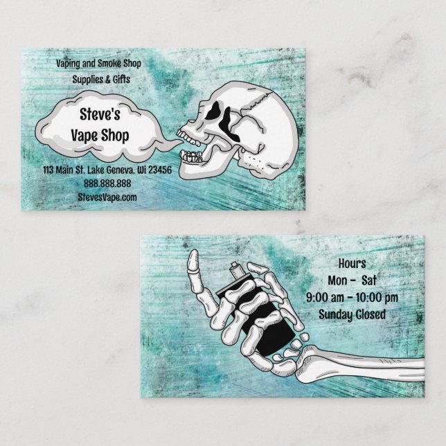 Vape Shop Business Card | Zazzle Vape Shop Business Card | Zazzle