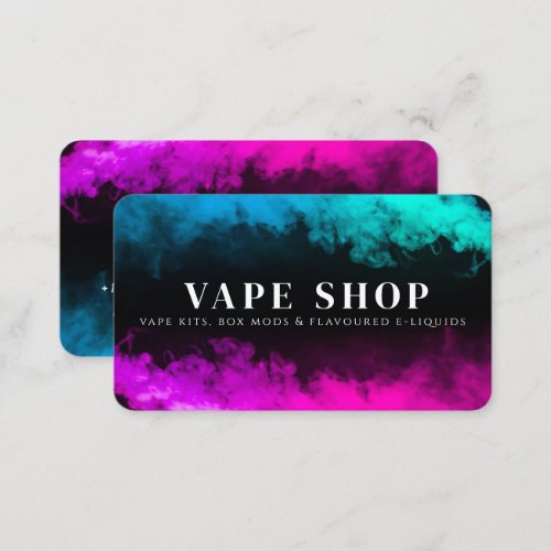 Vape Shop Business Card