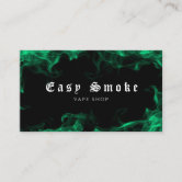 Neon Vape Shop Business Card