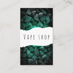 Vape Shop Smoke Cigarette Business Card