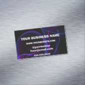 Vape Smoke Buisness Business Card Magnet (In Situ)