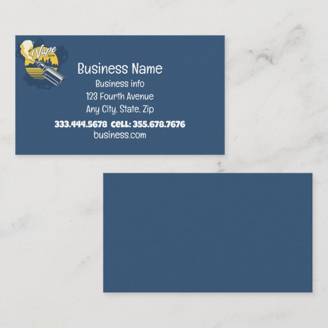 Vape Smoke Shop Store Electronic Cigarette Business Card
