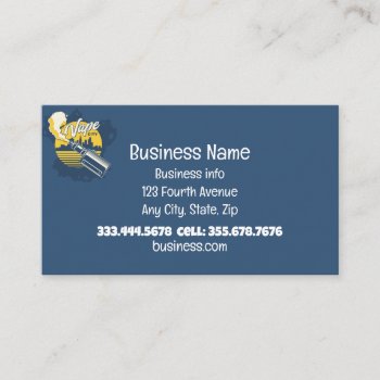 Vape Smoke Shop Store Electronic Cigarette  Business Card by countrymousestudio at Zazzle