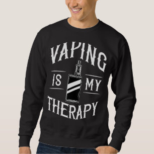 Vape Smoking Vaping Electronic Cigarette Smoker Sweatshirt