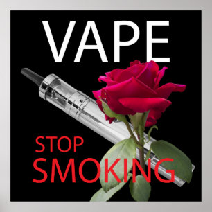 Vape. Stop smoking Poster