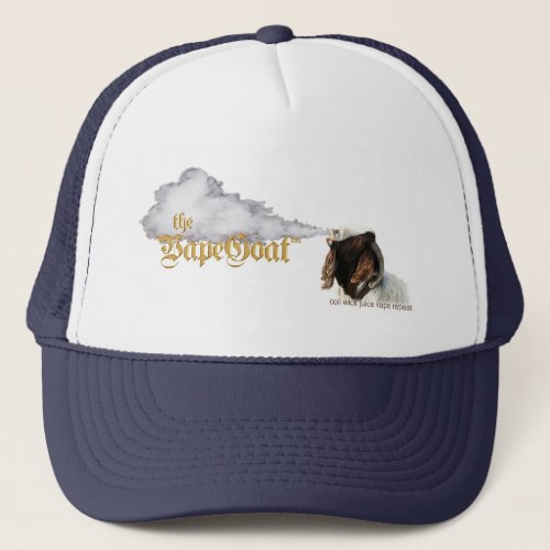 Vape  The Vape Goat  by VapeGoat Trucker Hat