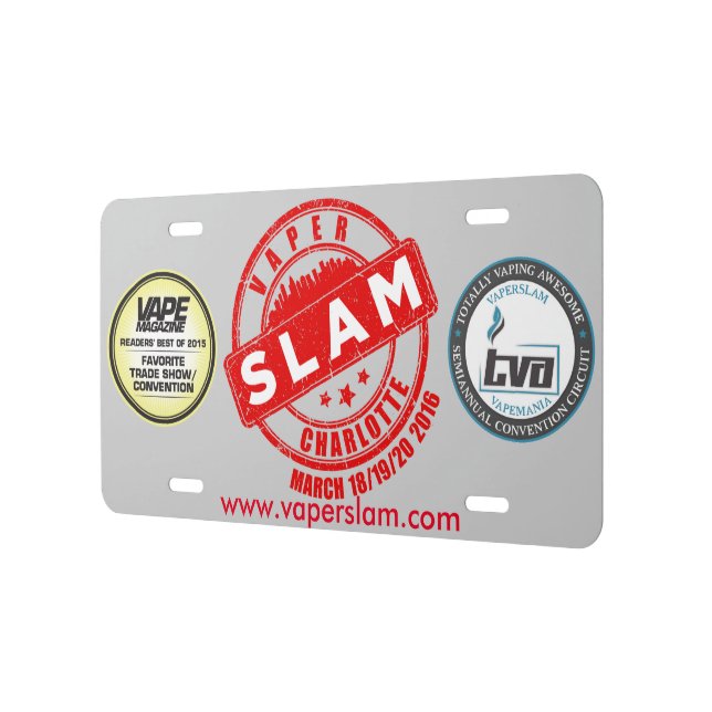 VaperSlam 2 - License Plate (Left)