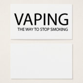 Vaping (Front & Back)