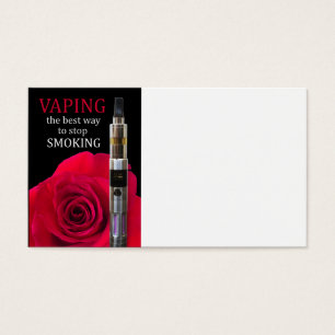 Vaping and rose flower