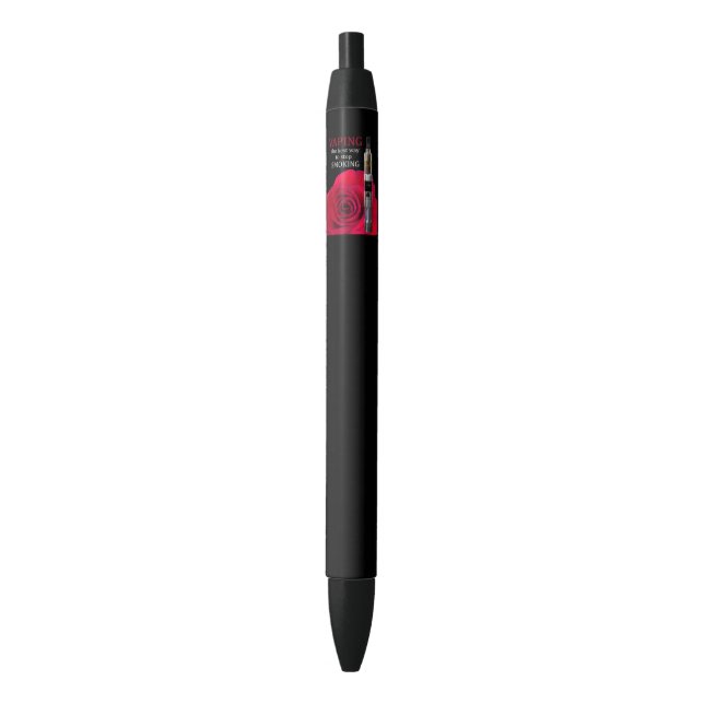 Vaping and rose flower pen (Front Vertical)