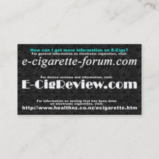 Vaping Info Business Card