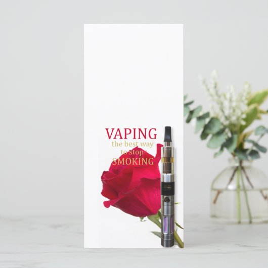 Vaping is the best way to stop smoking (Standing Front)