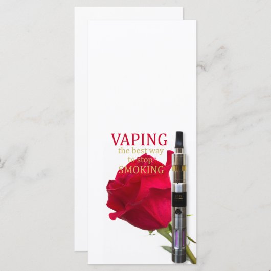Vaping is the best way to stop smoking (Front/Back)