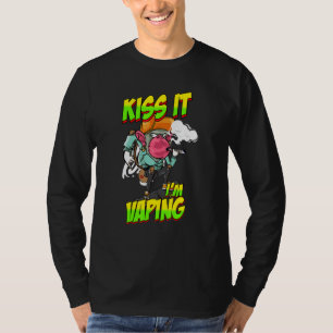 Vaping Monkey with Vape T-Shirt