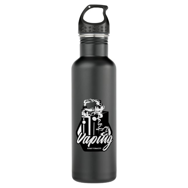 Vaping Stainless Steel Water Bottle (Front)