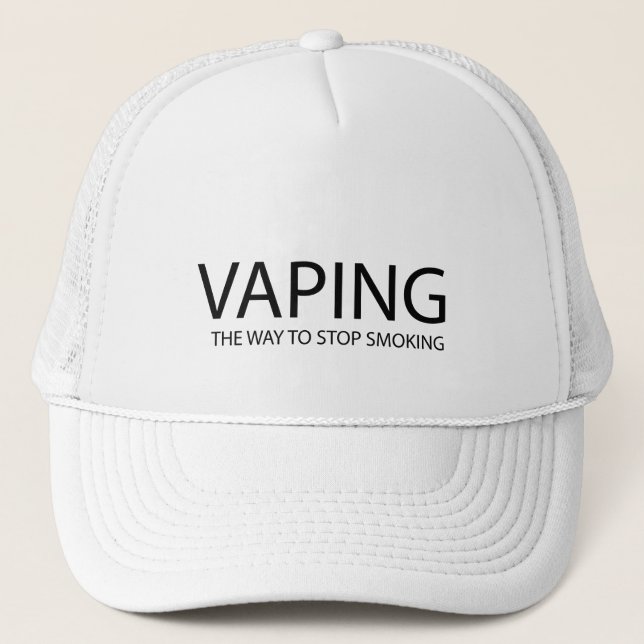Vaping Trucker Hat (Front)