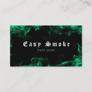 Vapor Vaping Smoke Smoking Shopcigar Business Card