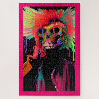 Vaporface Death Rattle Jigsaw Puzzle