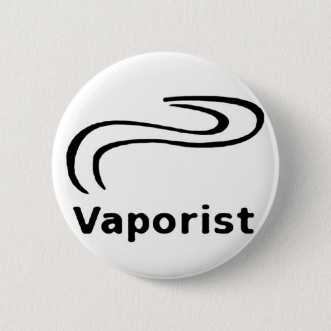 Vaporist Pinback Button (Front)