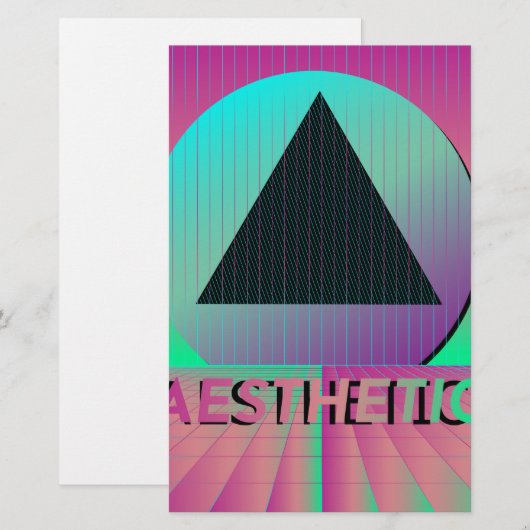 vaporwave aesthetic (Front/Back)