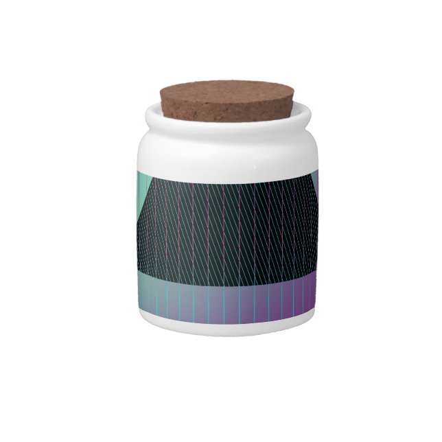 vaporwave aesthetic candy jar (Front)