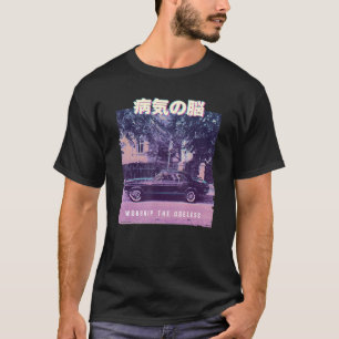 Vaporwave Aesthetic Glitch 80s Retro Car T-Shirt