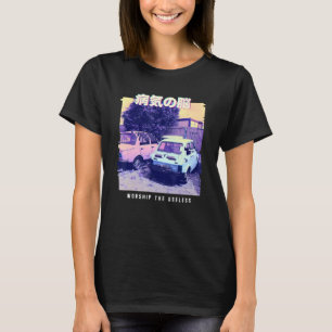 Vaporwave Aesthetic Glitch 80s Retro Polska T-Shirt