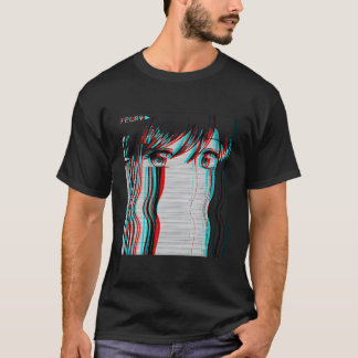 Vaporwave Aesthetic Sad Anime E E Harajuku T-Shirt