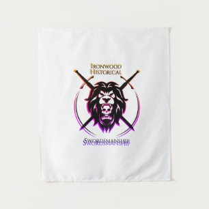 Vaporwave Banner Tapestry