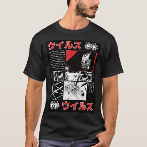Vaporwave Cyberpunk Japanese Urban Style  T_Shirt